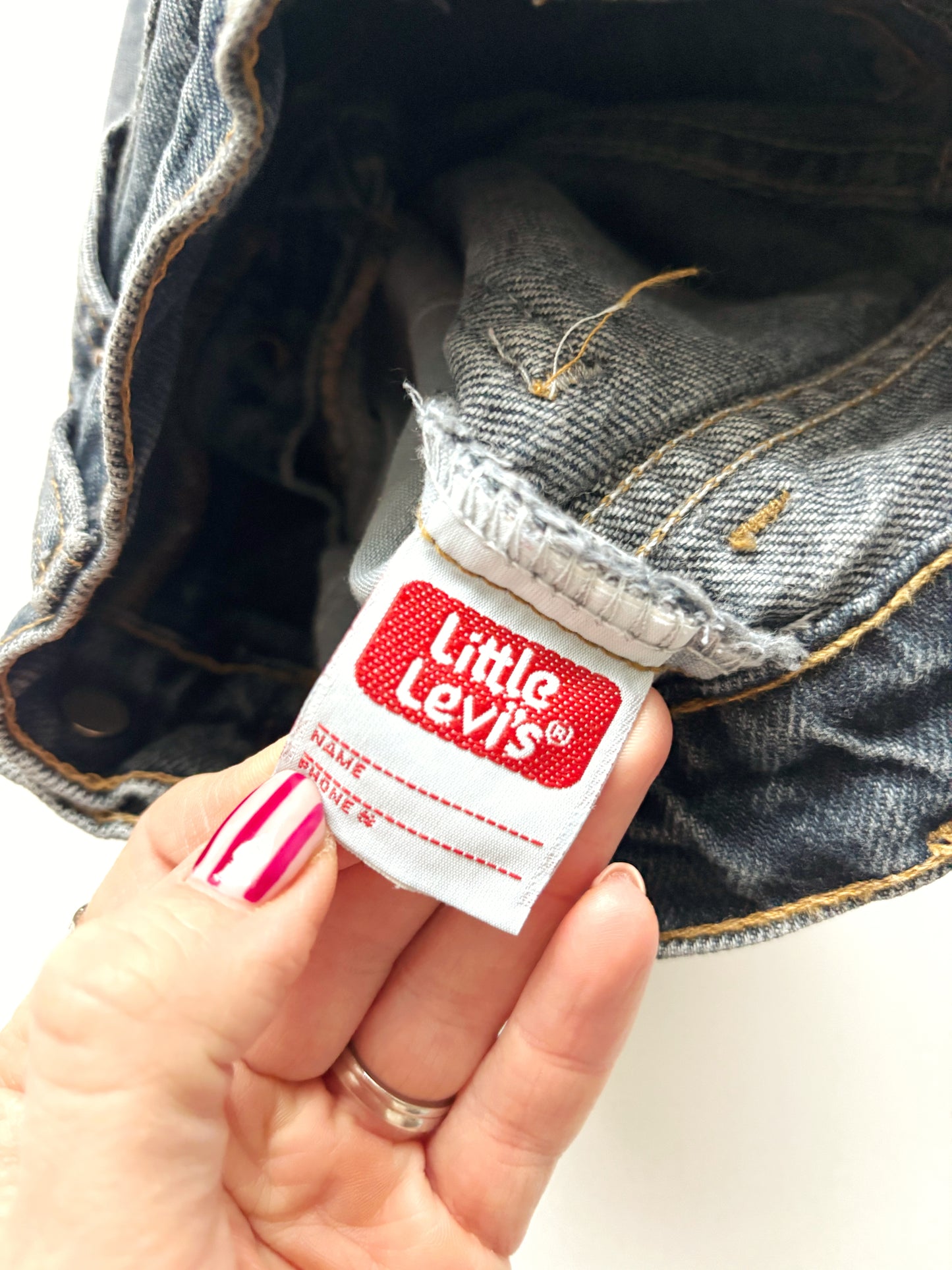 Vintage Orange Tab Little Levi’s Age 4 Years