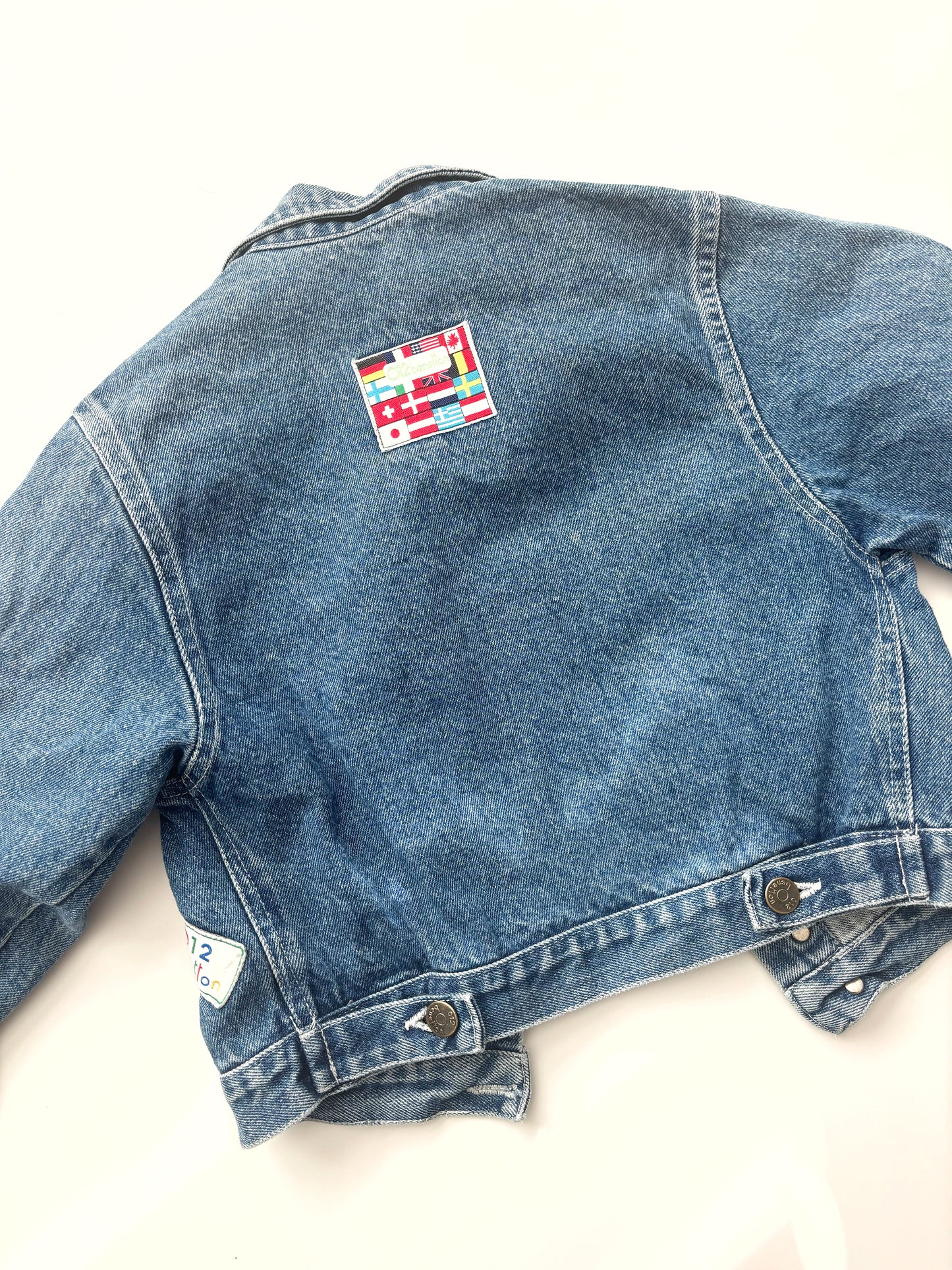 Vintage Benetton Denim Jacket Age 4 Years.