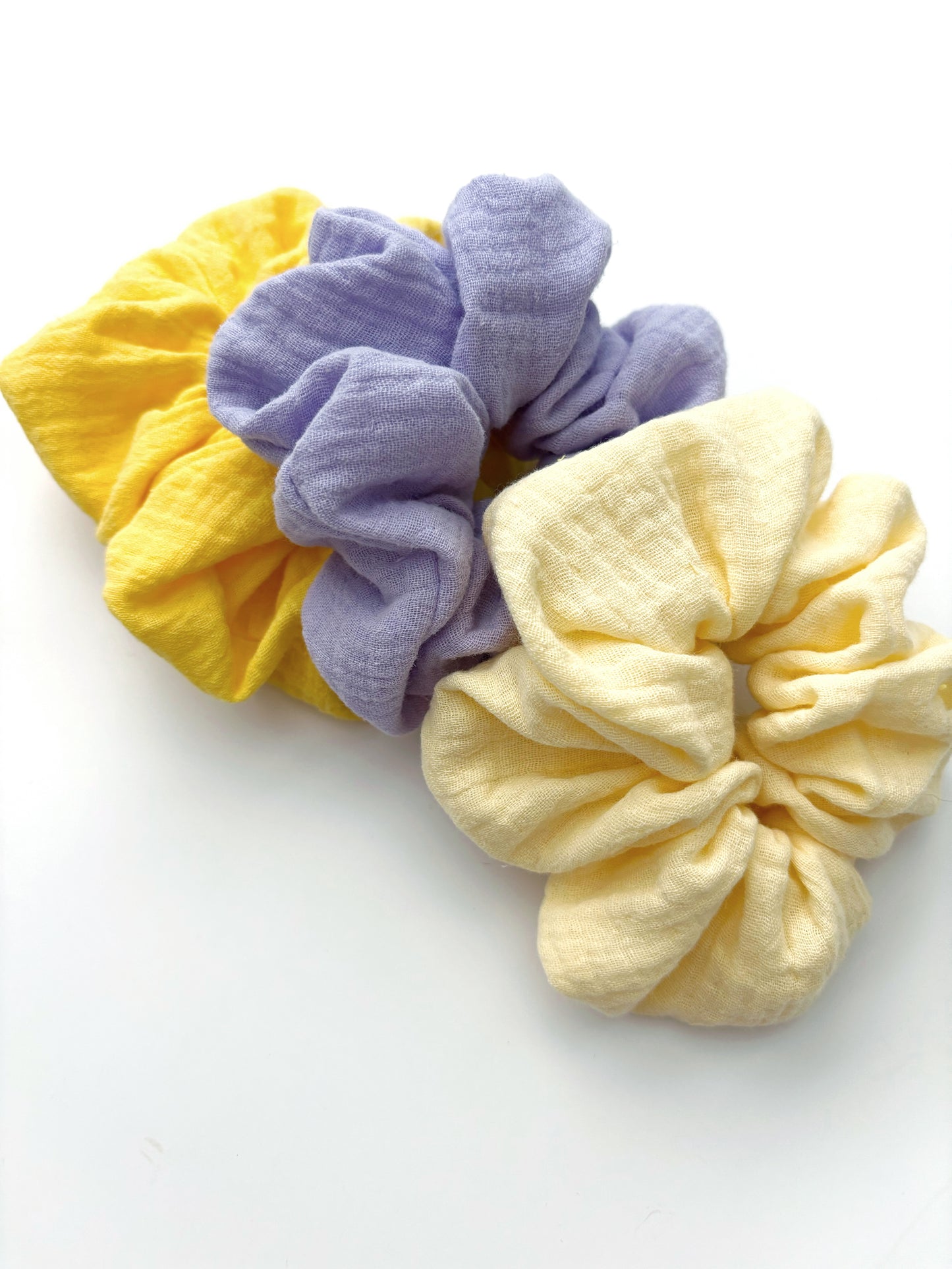 Bright Yellow Scrunchie