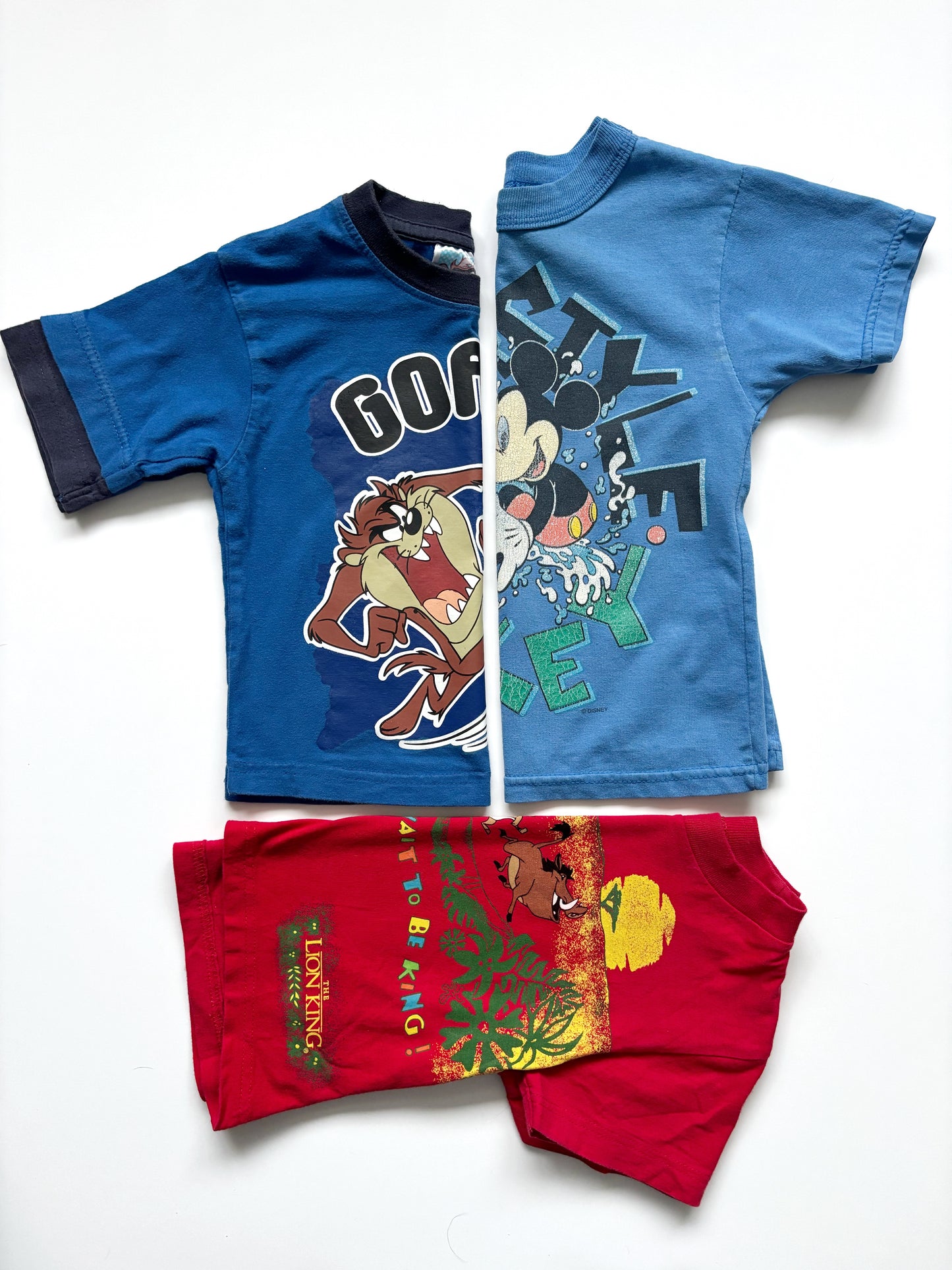 Vintage Mickey’s Stuff Blue Freestyle T-Shirt Age 2-3