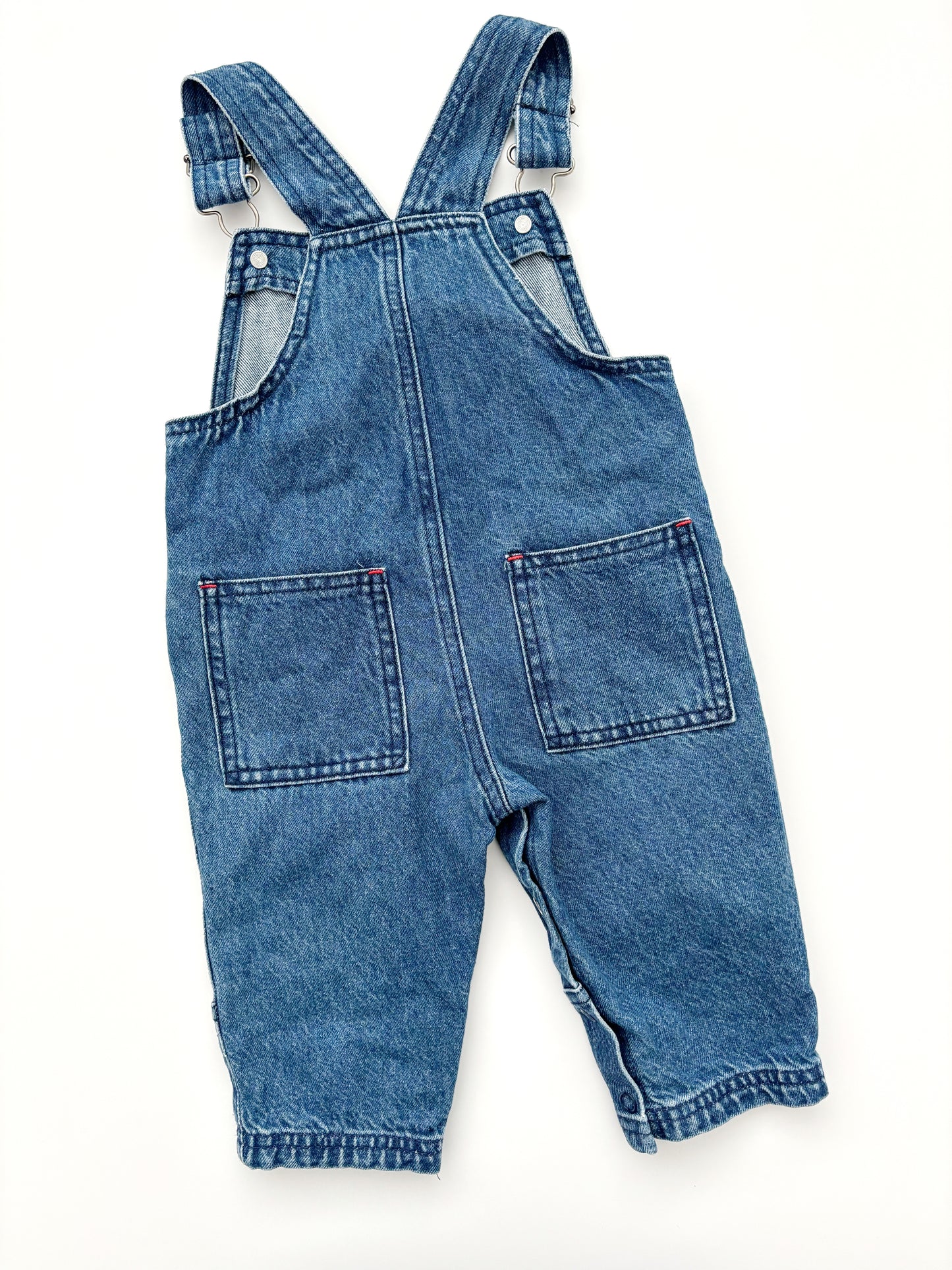 Vintage Winnie The Pooh Dungarees Age 12 Months Y2K