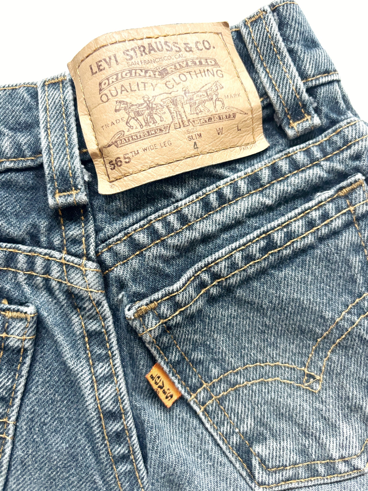 Vintage Orange Tab Little Levi’s Age 4 Years