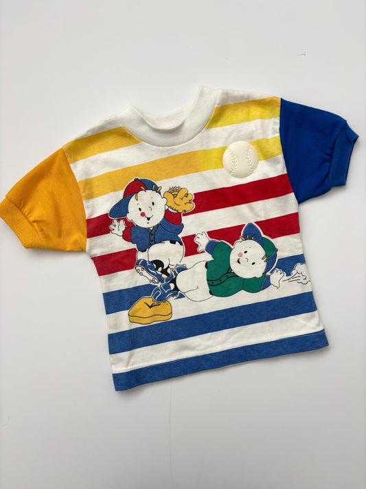 Vintage Baseball T-Shirt Age 6-12 Months