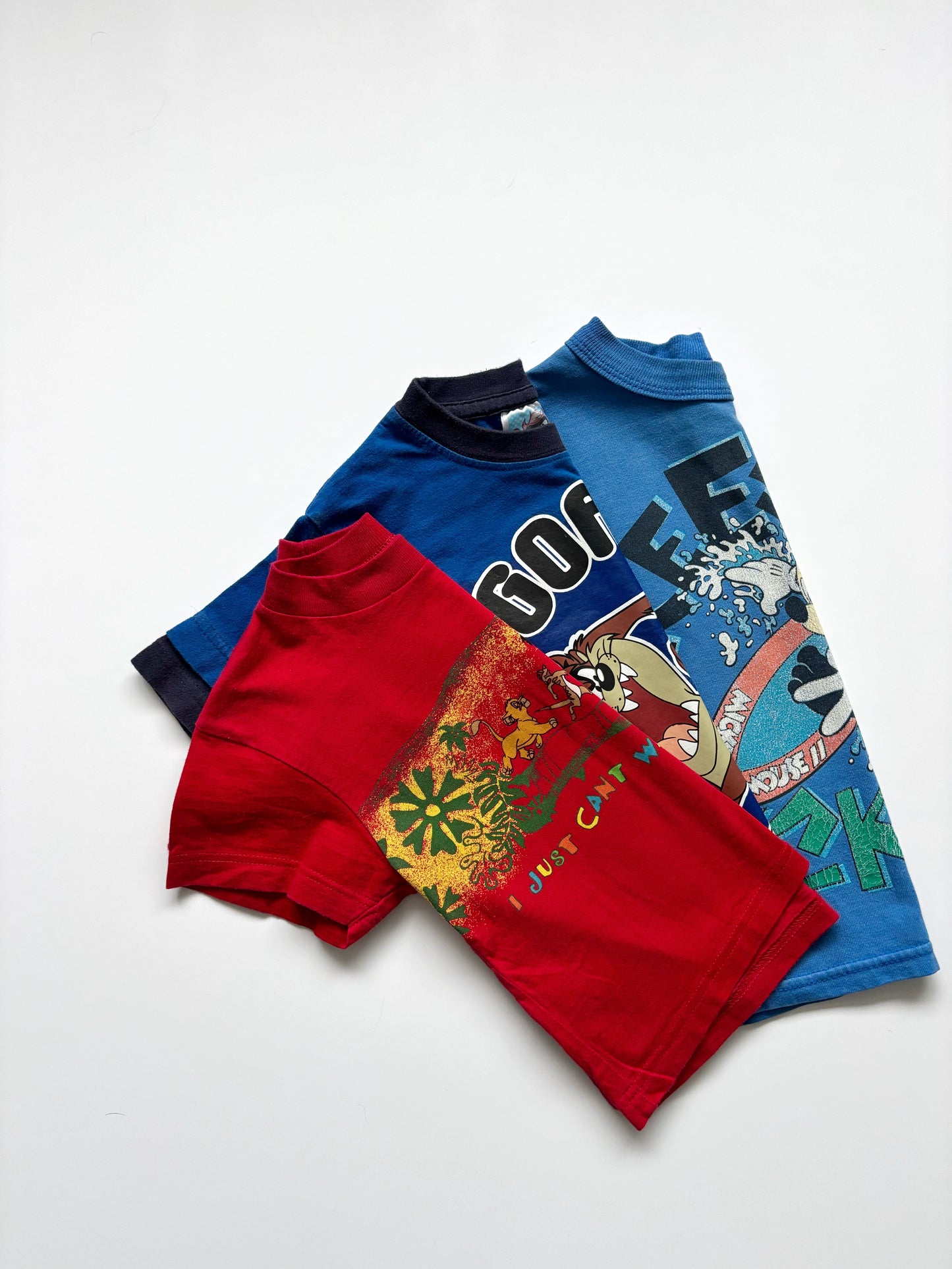 Vintage Mickey’s Stuff Blue Freestyle T-Shirt Age 2-3