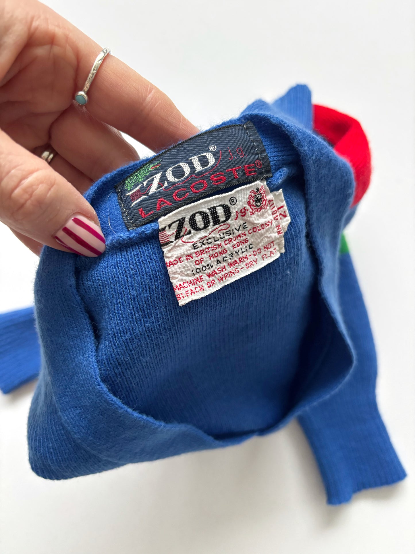 Vintage Izod Lacoste Cardigan *Rare* Age 2 Years