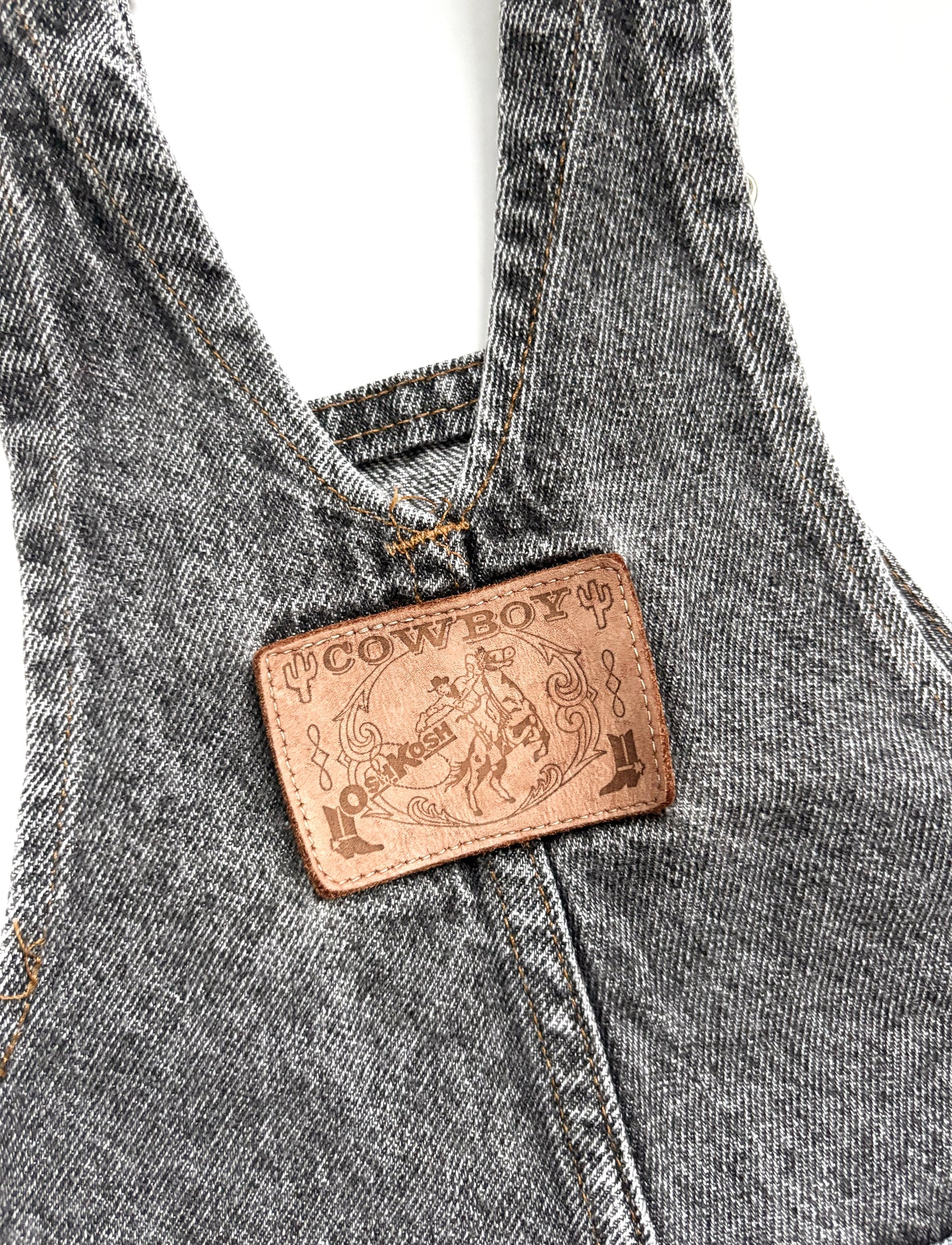 Vintage Oshkosh Cowboy Dungarees Age 2 Years