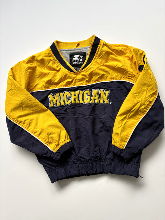 Vintage Starter Michigan Pull Over Jacket Age 5-6 Years