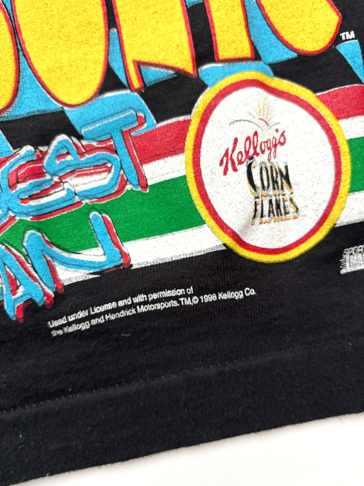 Vintage RARE kids NASCAR T-Shirt Age 3-4