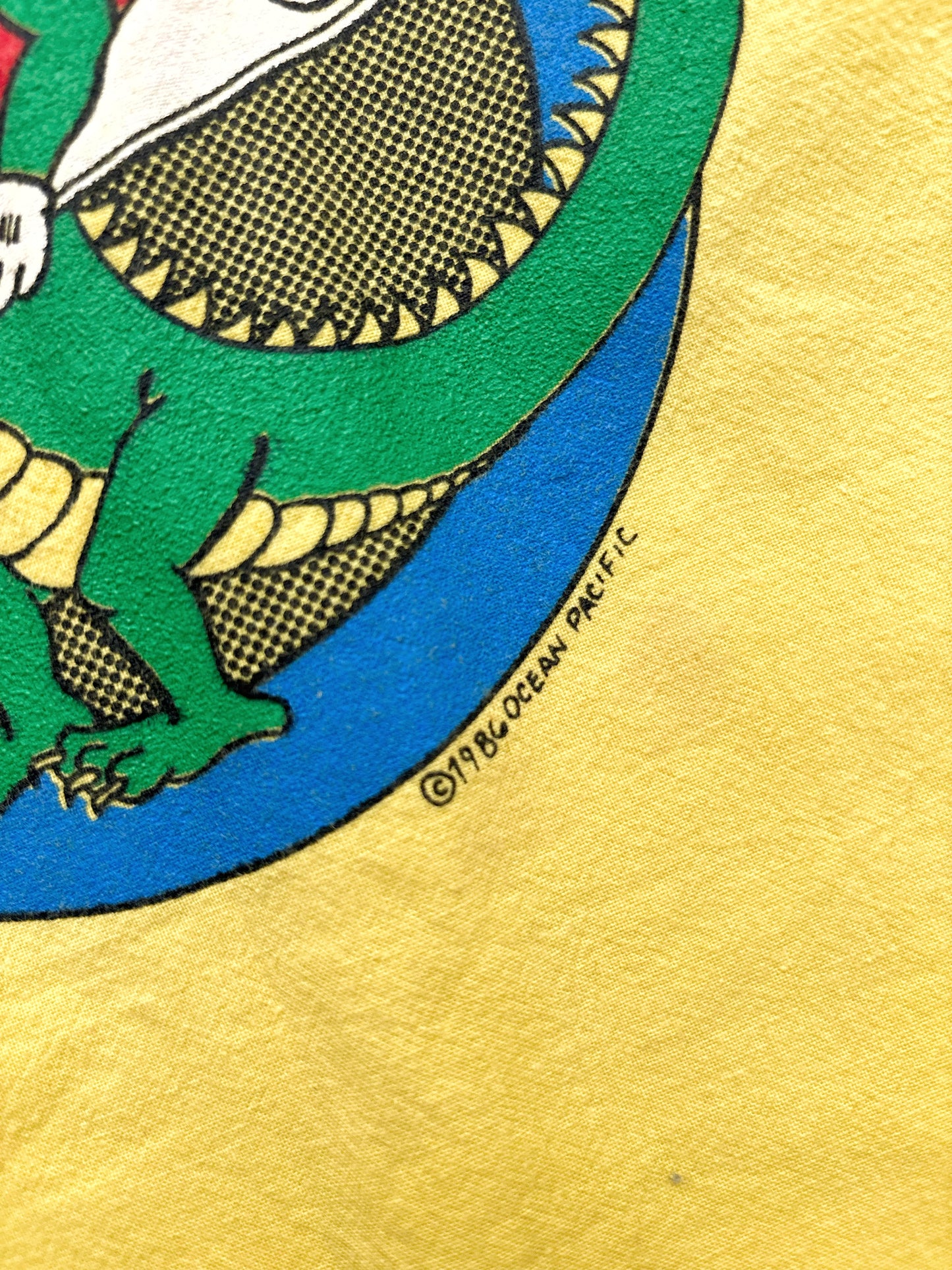 Vintage 1986 Ocean Pacific Beach Shirt Age 18-24 Months