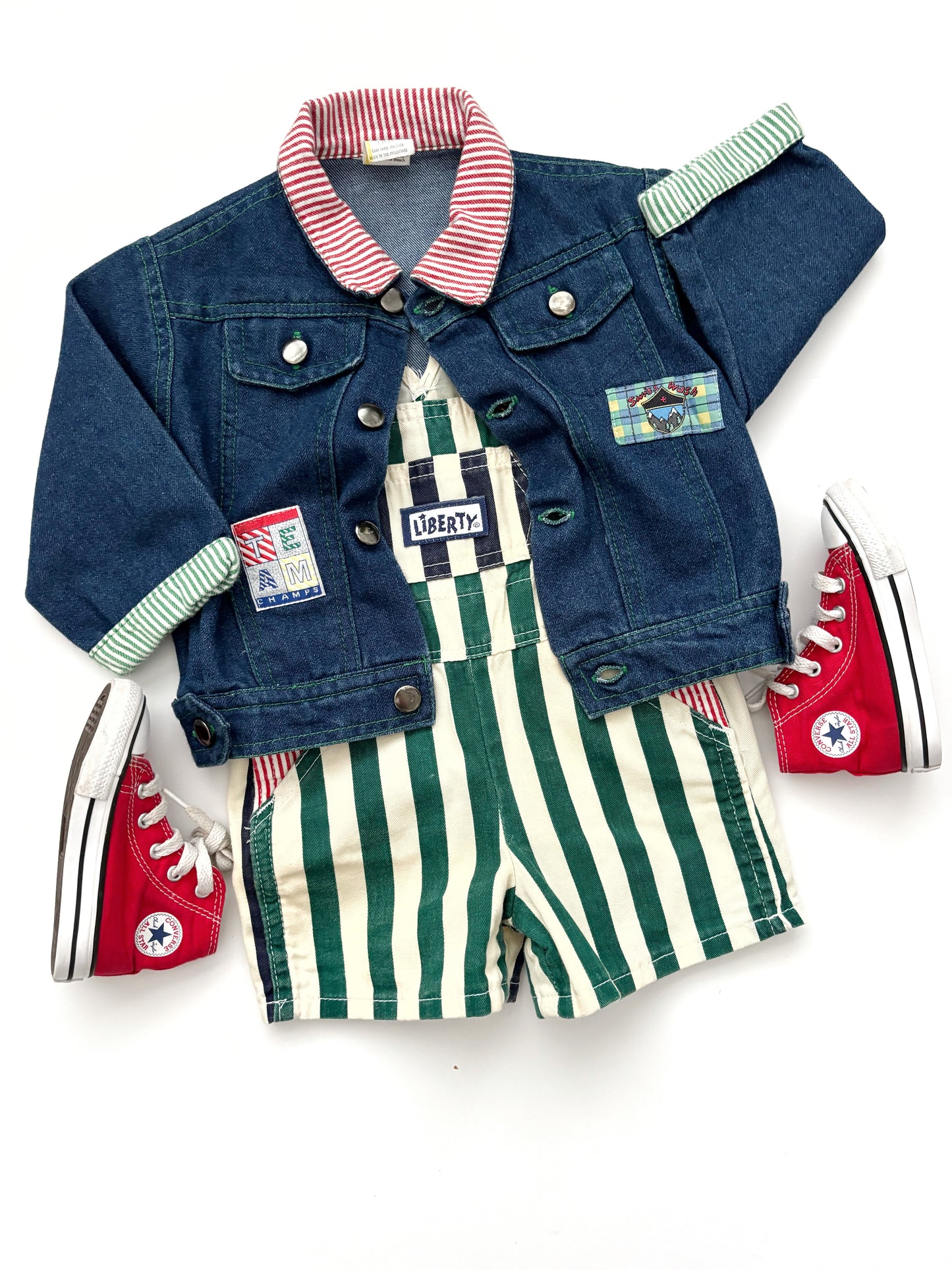 Vintage Liberty Dungarees Age 12-18 Months