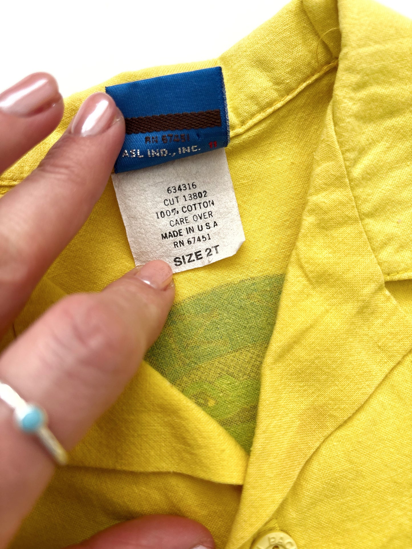 Vintage 1986 Ocean Pacific Beach Shirt Age 18-24 Months