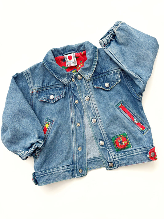 Vintage 90’s Demim Jacket Age 12-18 Months