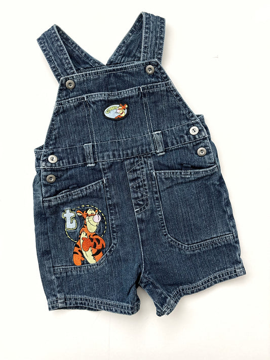 Winnie The Pooh Dungarees. Y2K Age 6-9 Months
