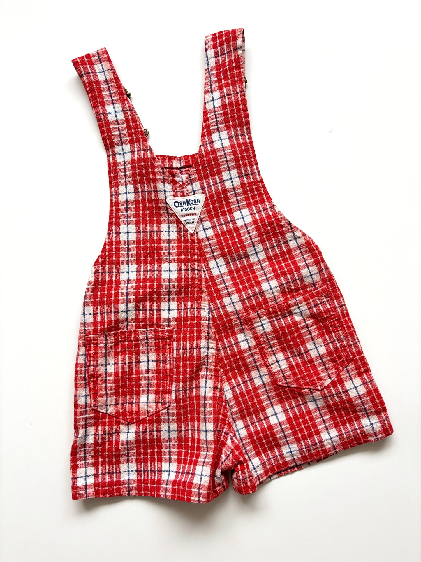Vintage 1980’s Oshkosh Shortalls Age 2 Years