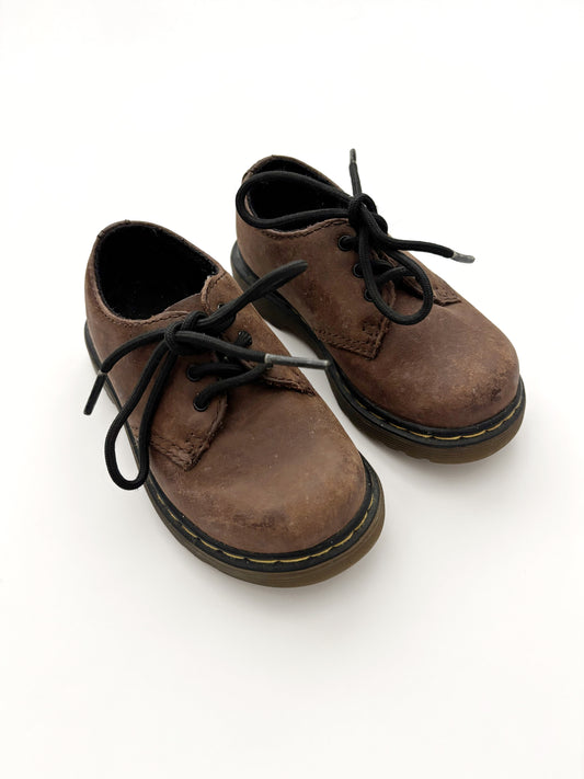 Brown Dr Martens UK Size Infant 5