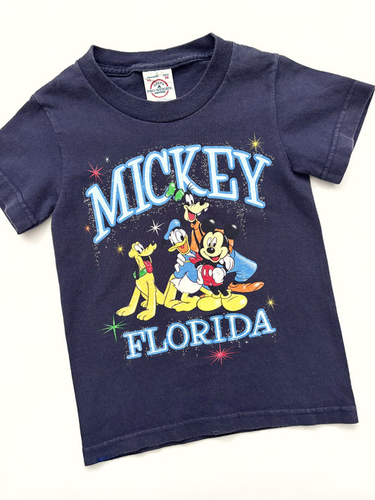Vintage Mickey Florida T-Shirt Age 2-4 Years