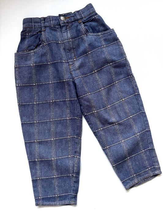 Check Mom/Bubble Jeans Age 3 Years