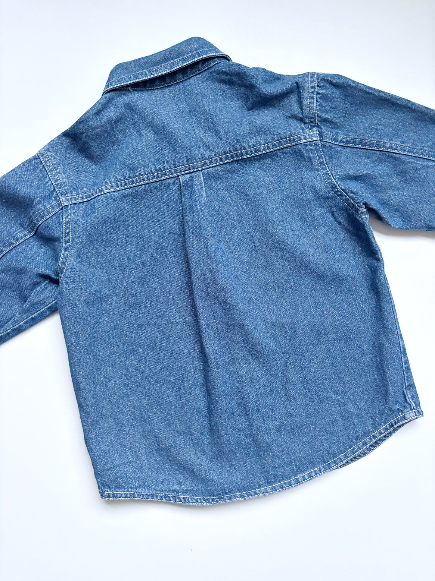 Vintage Winnie the Pooh Denim Shirt Age 3-4 Years