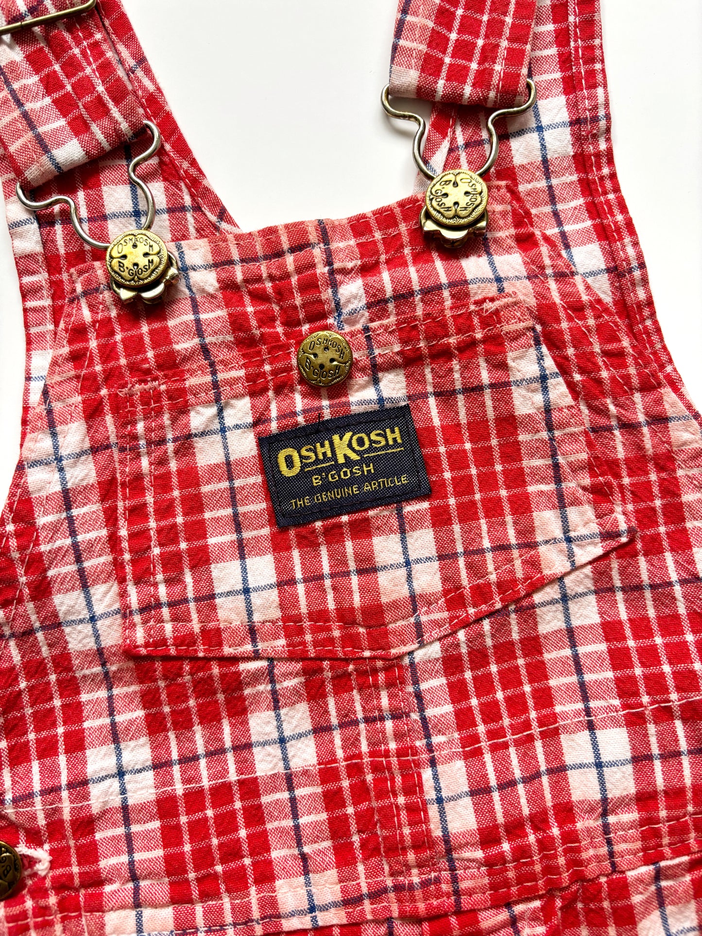 Vintage 1980’s Oshkosh Shortalls Age 2 Years
