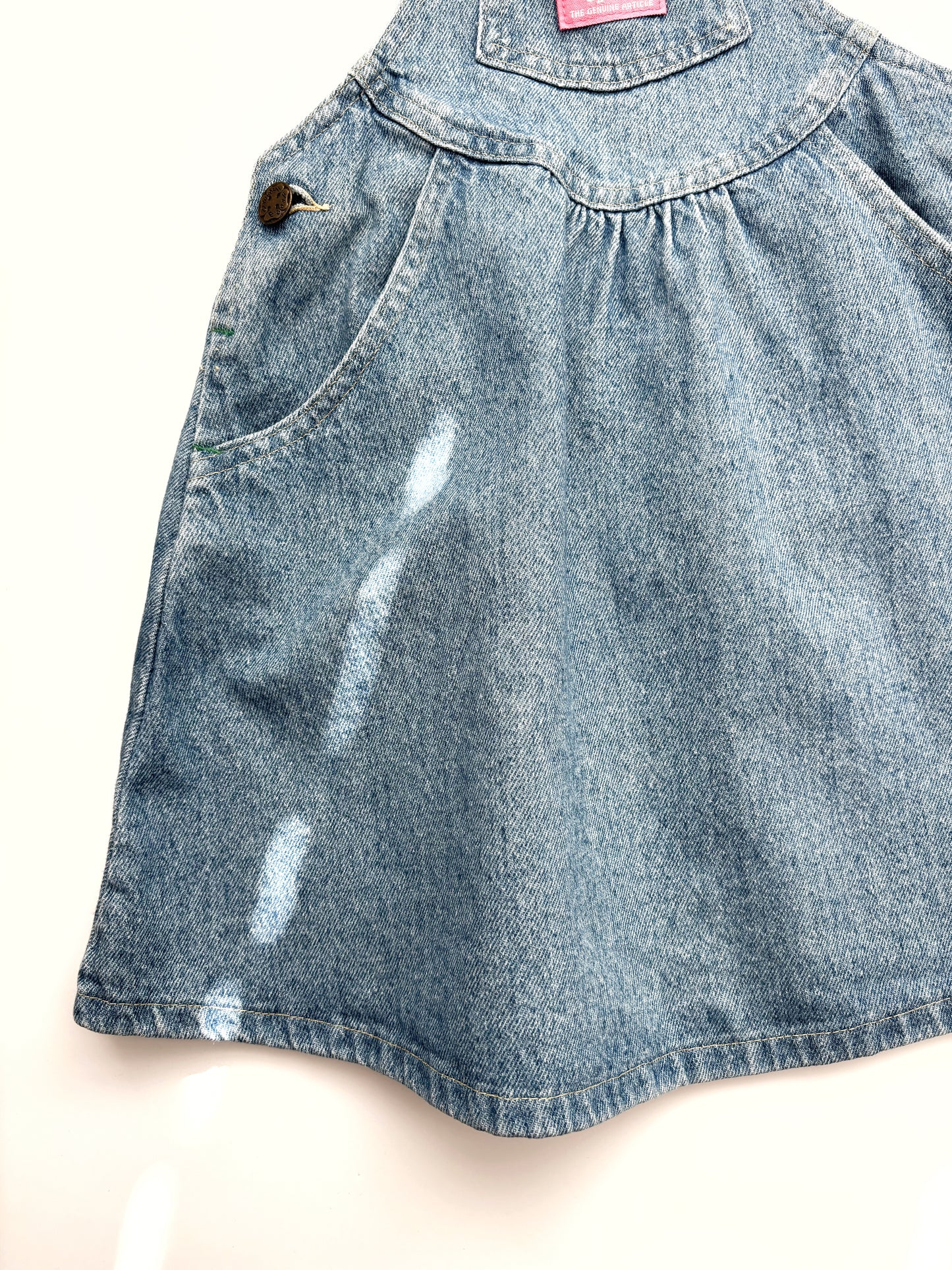 Oshkosh Denim Pinafore Dress Age 4 Years