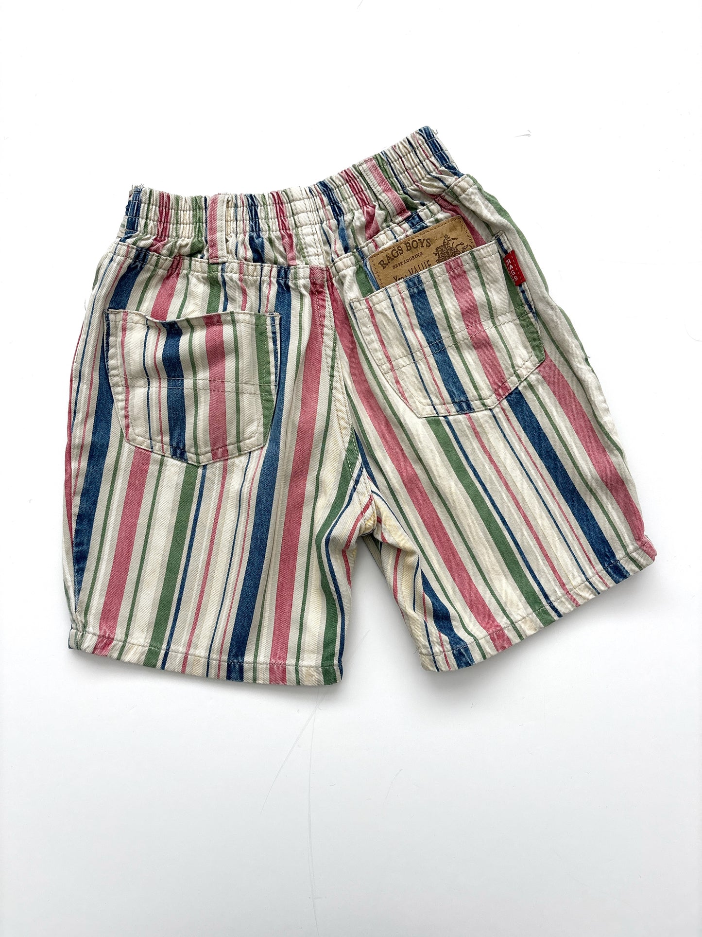 Vintage Stripe Shorts Age 3 Years