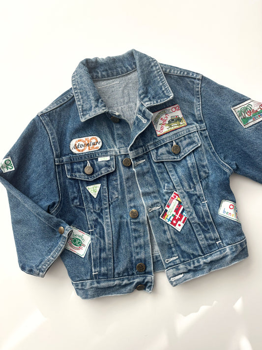 Vintage Benetton Denim Jacket Age 4 Years.