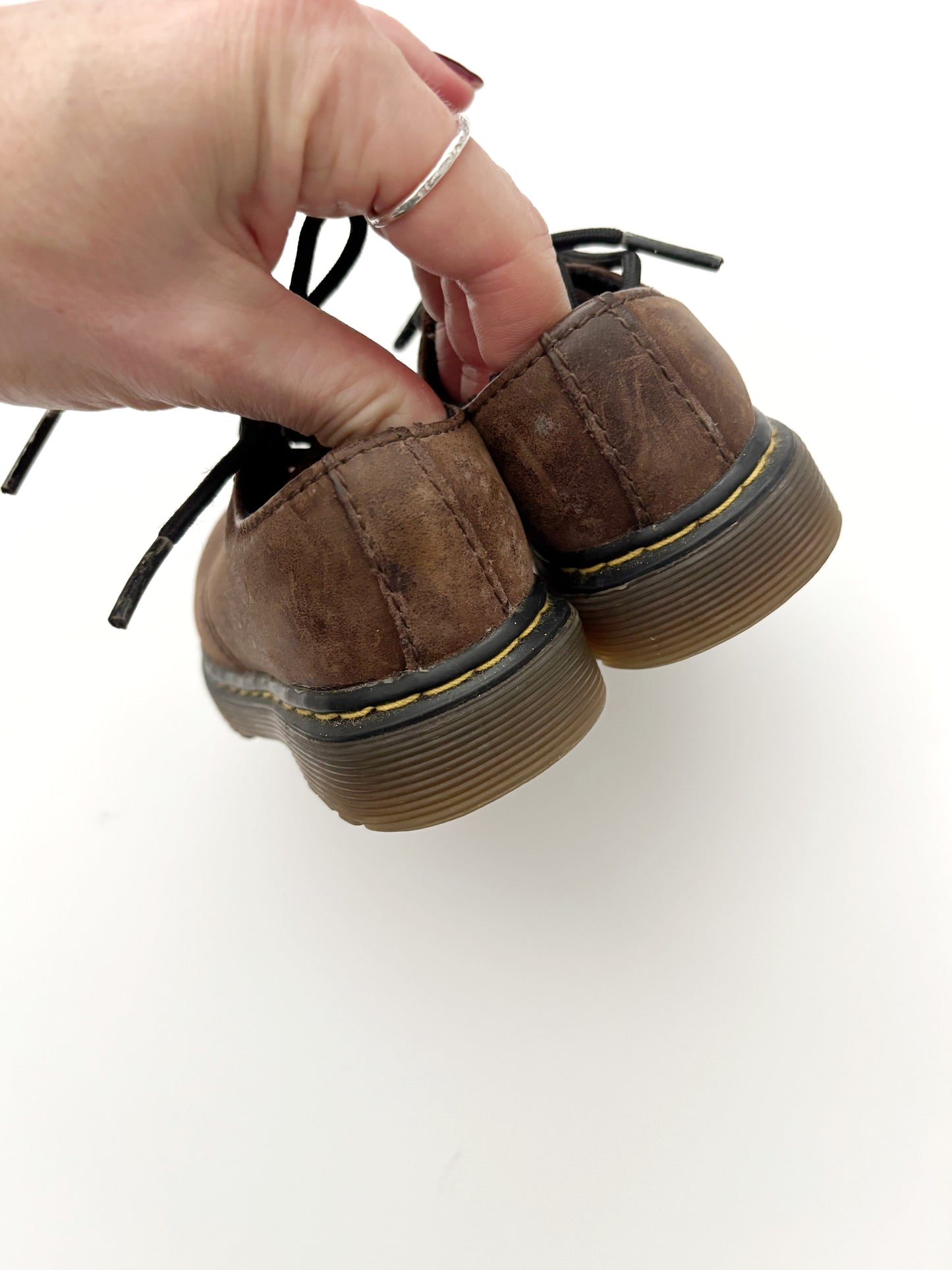 Brown Dr Martens UK Size Infant 5