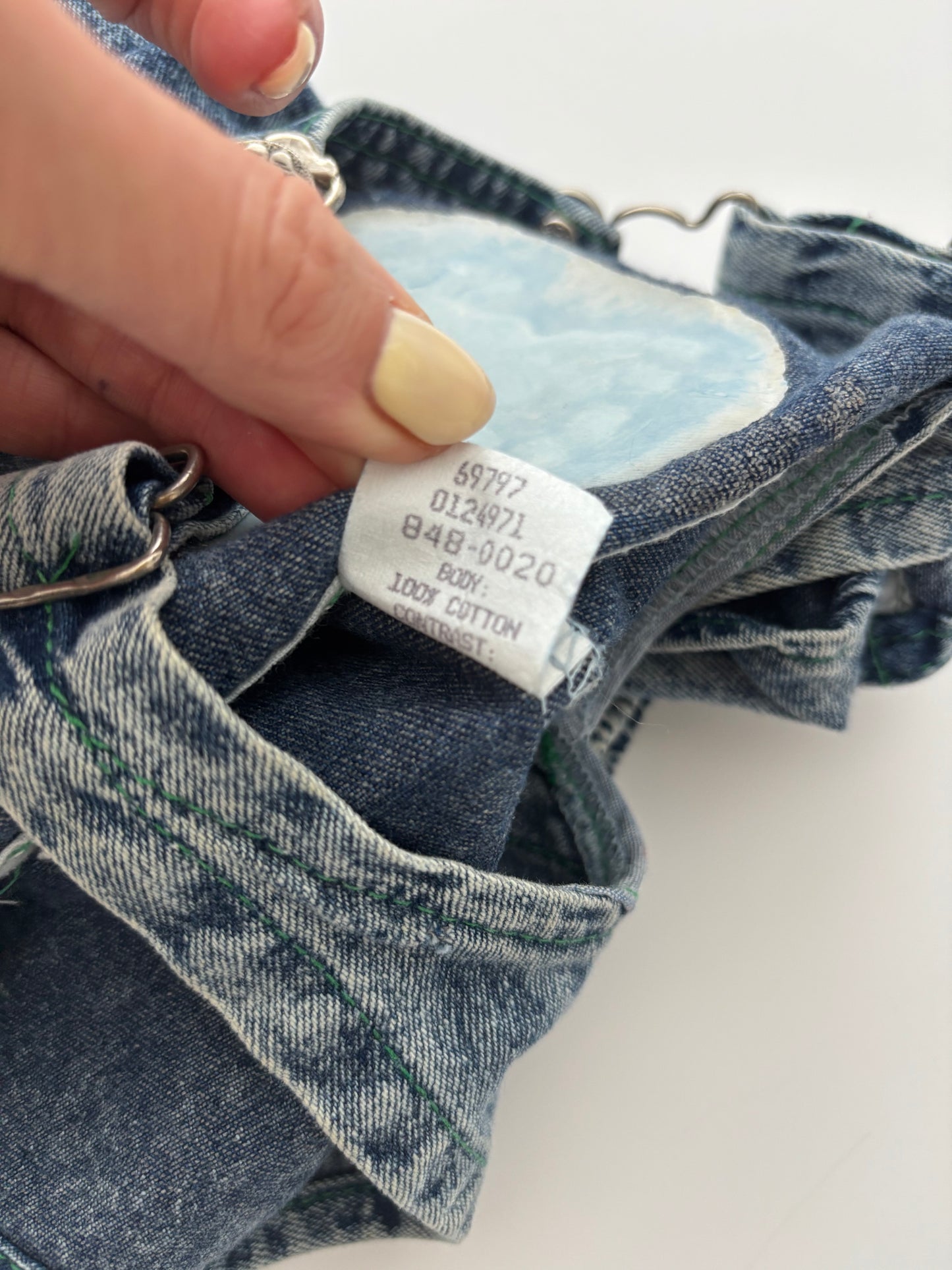 *RARE* Oshkosh B’Gosh 1980’s Music Bug Dungarees Age 18 Months