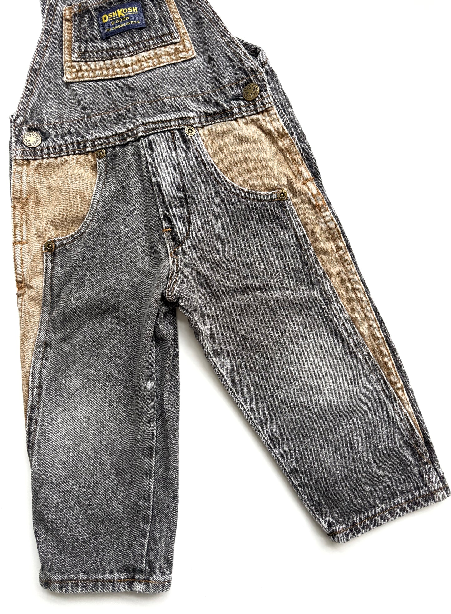 Vintage Oshkosh Cowboy Dungarees Age 2 Years