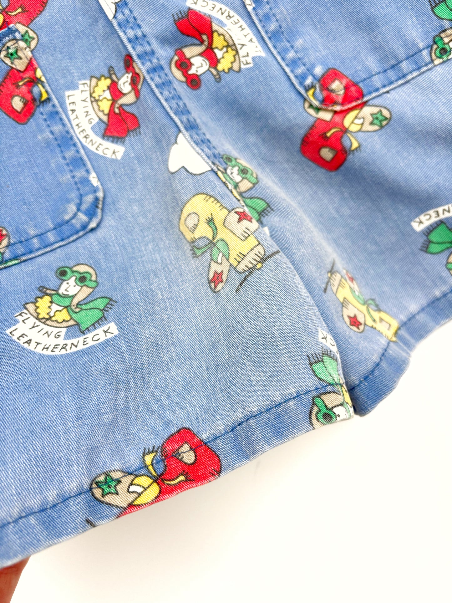 Vintage RARE Liberty USA Shortall Flying Dungarees Age 3-4 Years