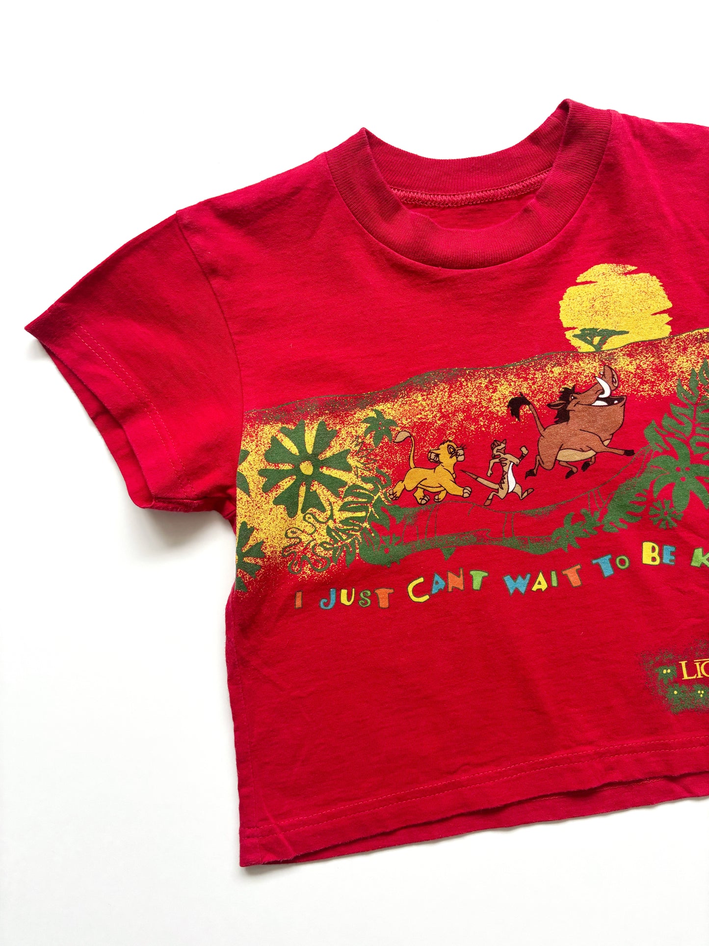 Vintage Lion King T-Shirt Age 1 years