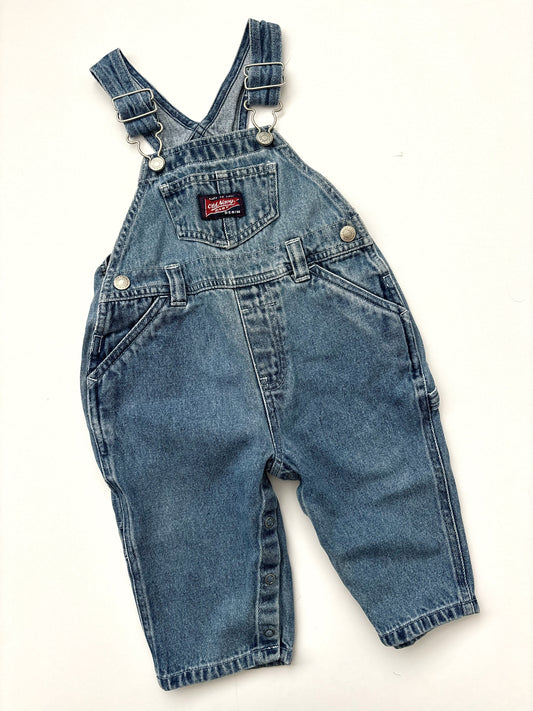 Y2K Denim Dungarees Age 9-12 Months