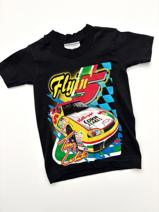 Vintage RARE kids NASCAR T-Shirt Age 3-4
