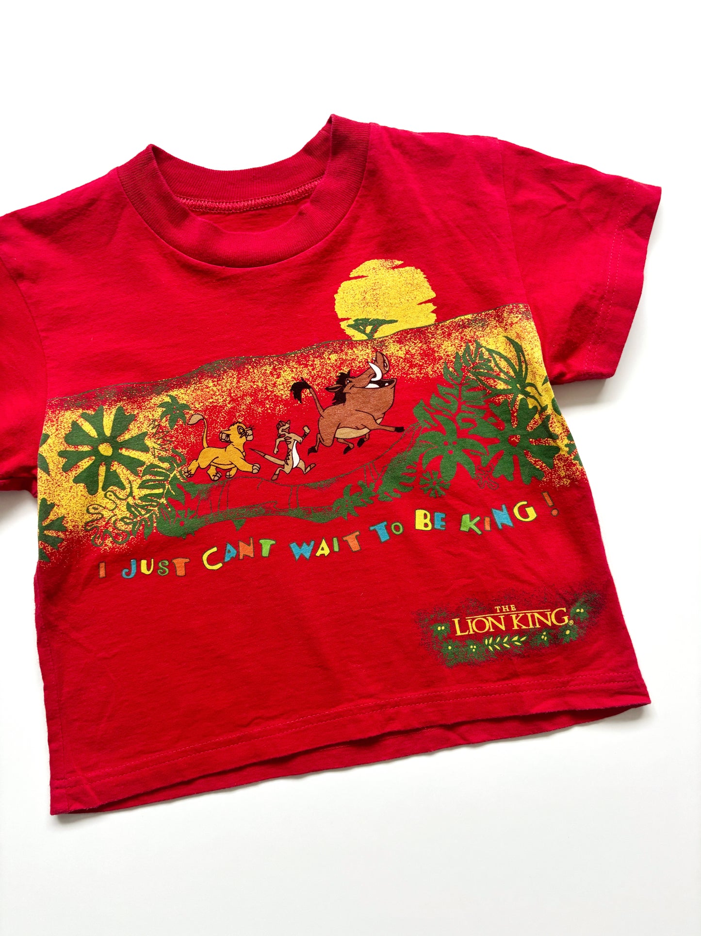 Vintage Lion King T-Shirt Age 1 years