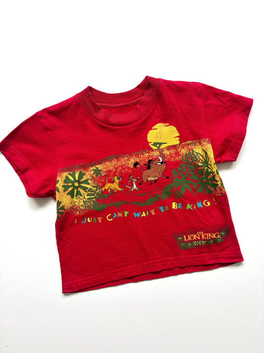 Vintage Lion King T-Shirt Age 1 years