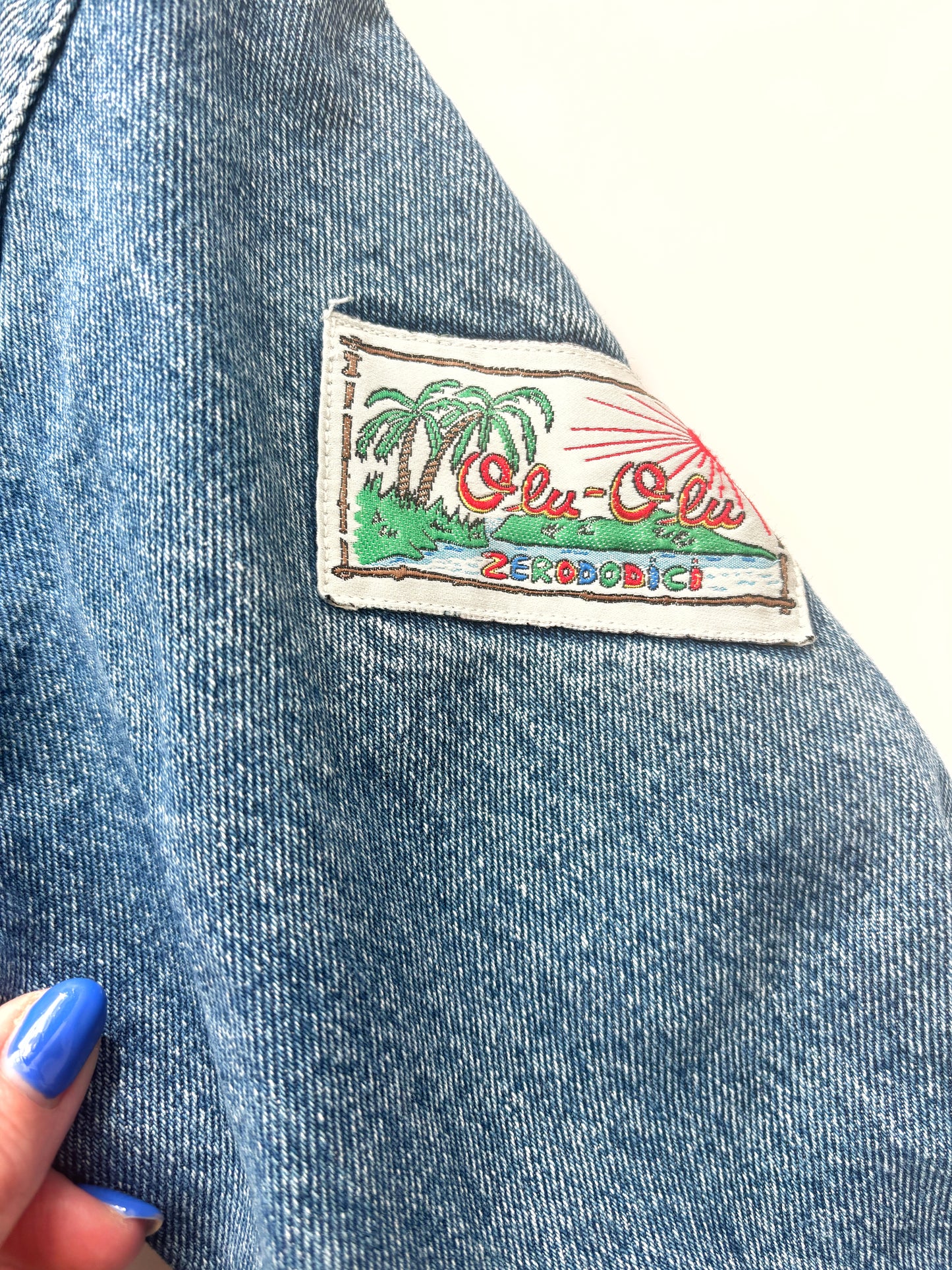 Vintage Benetton Denim Jacket Age 4 Years.