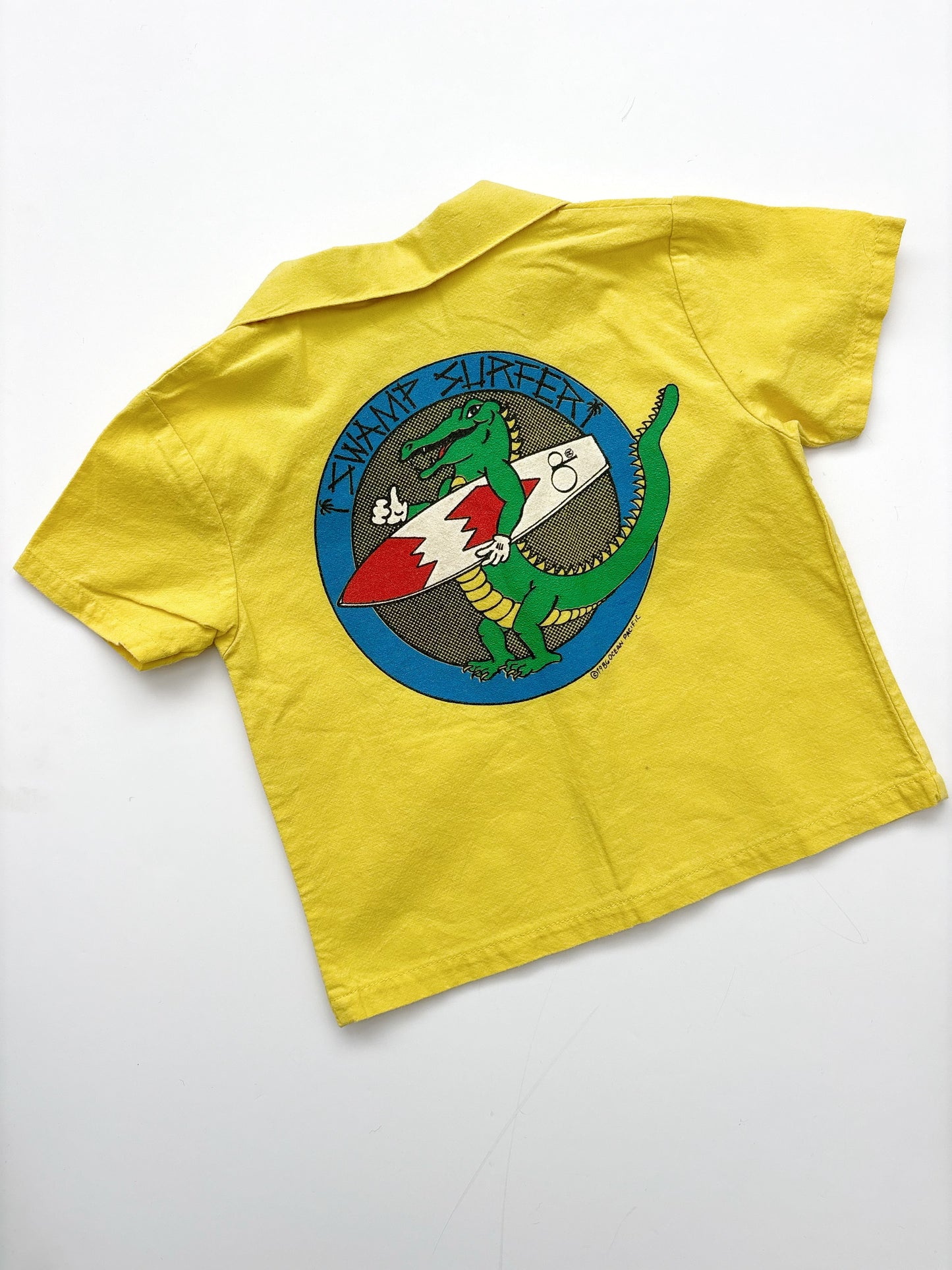 Vintage 1986 Ocean Pacific Beach Shirt Age 18-24 Months