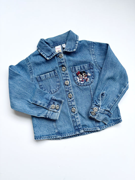 Vintage Disney by C&A Denim Shirt Age 18-24 Months