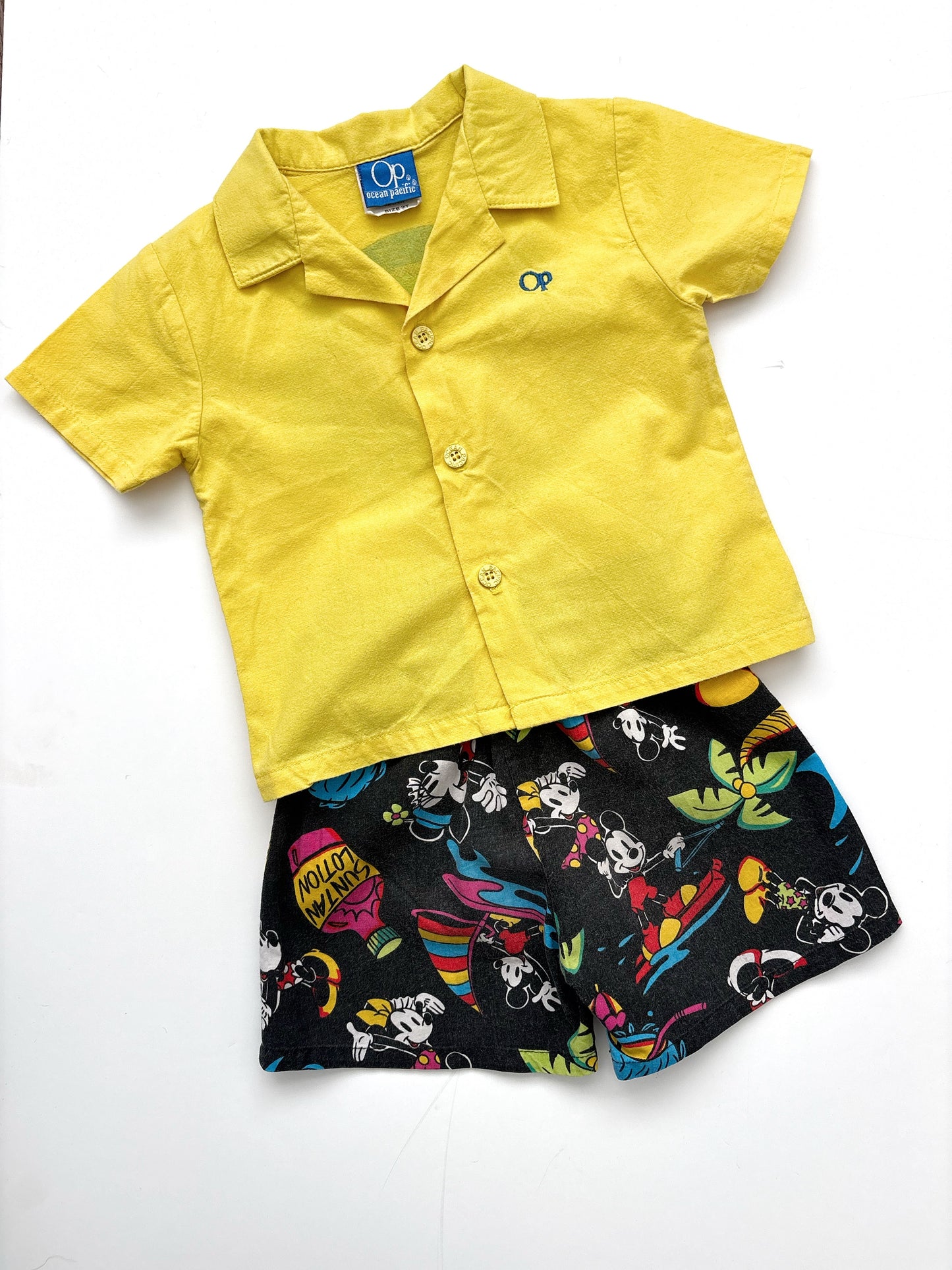 Vintage Disney Shorts Age 2-3 Years