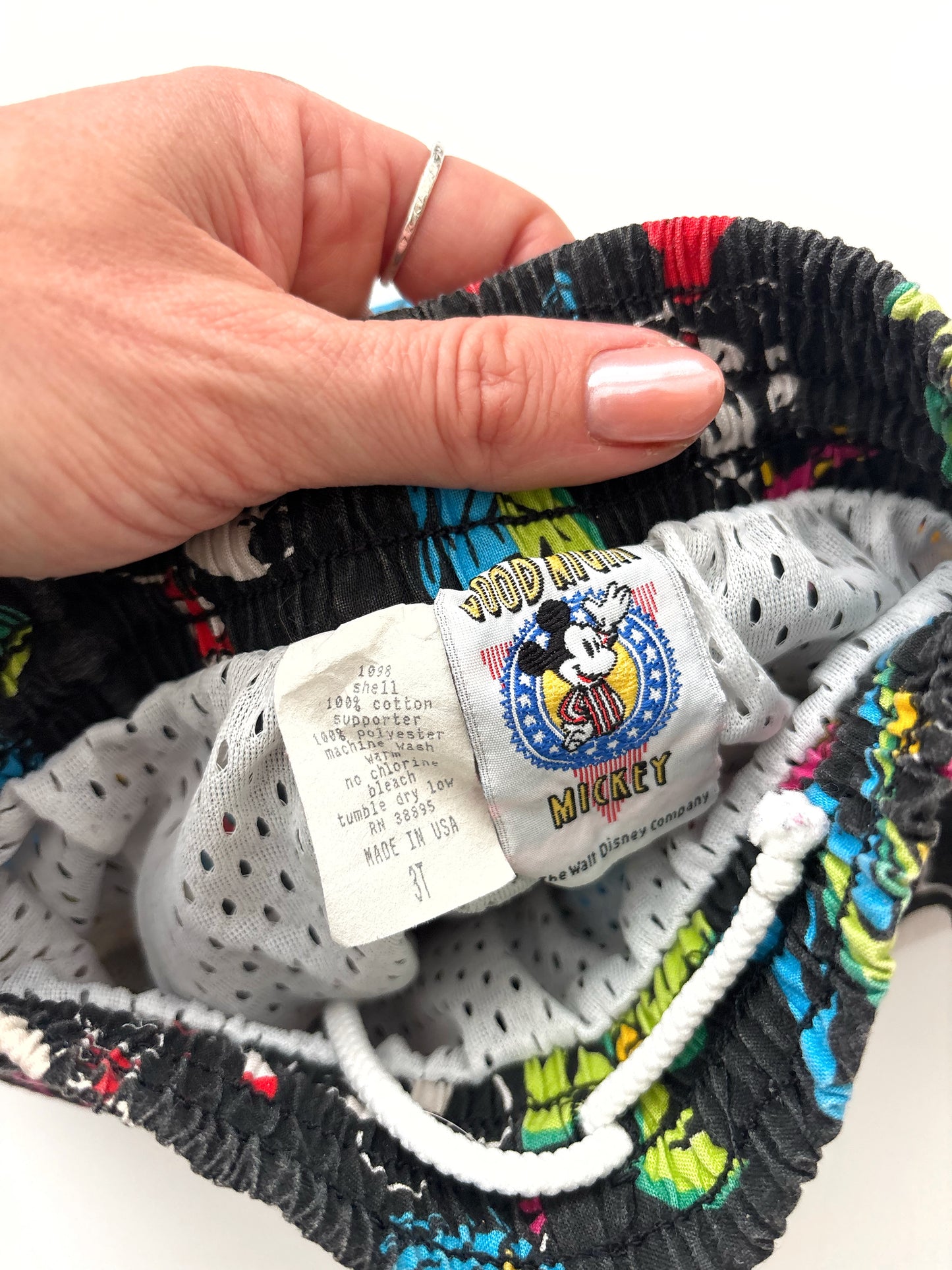 Vintage Disney Shorts Age 2-3 Years