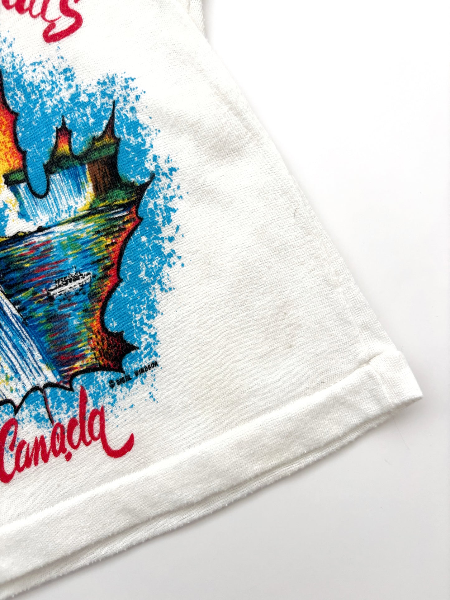 Vintage Niagara Falls Travel Tshirt Age 9 Months +