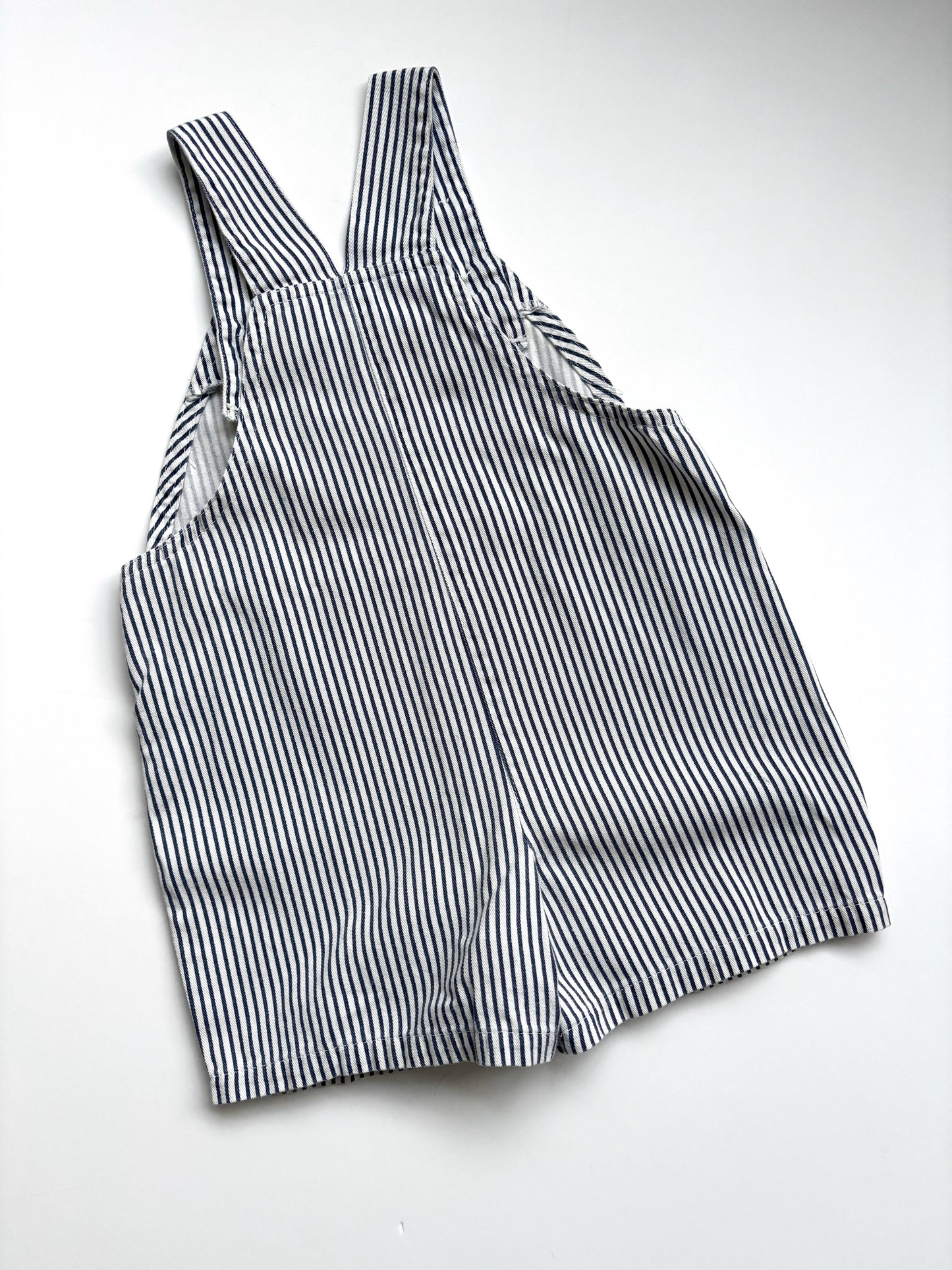Vintage Winnie the Pooh Stripe Dungarees Age 18 Months