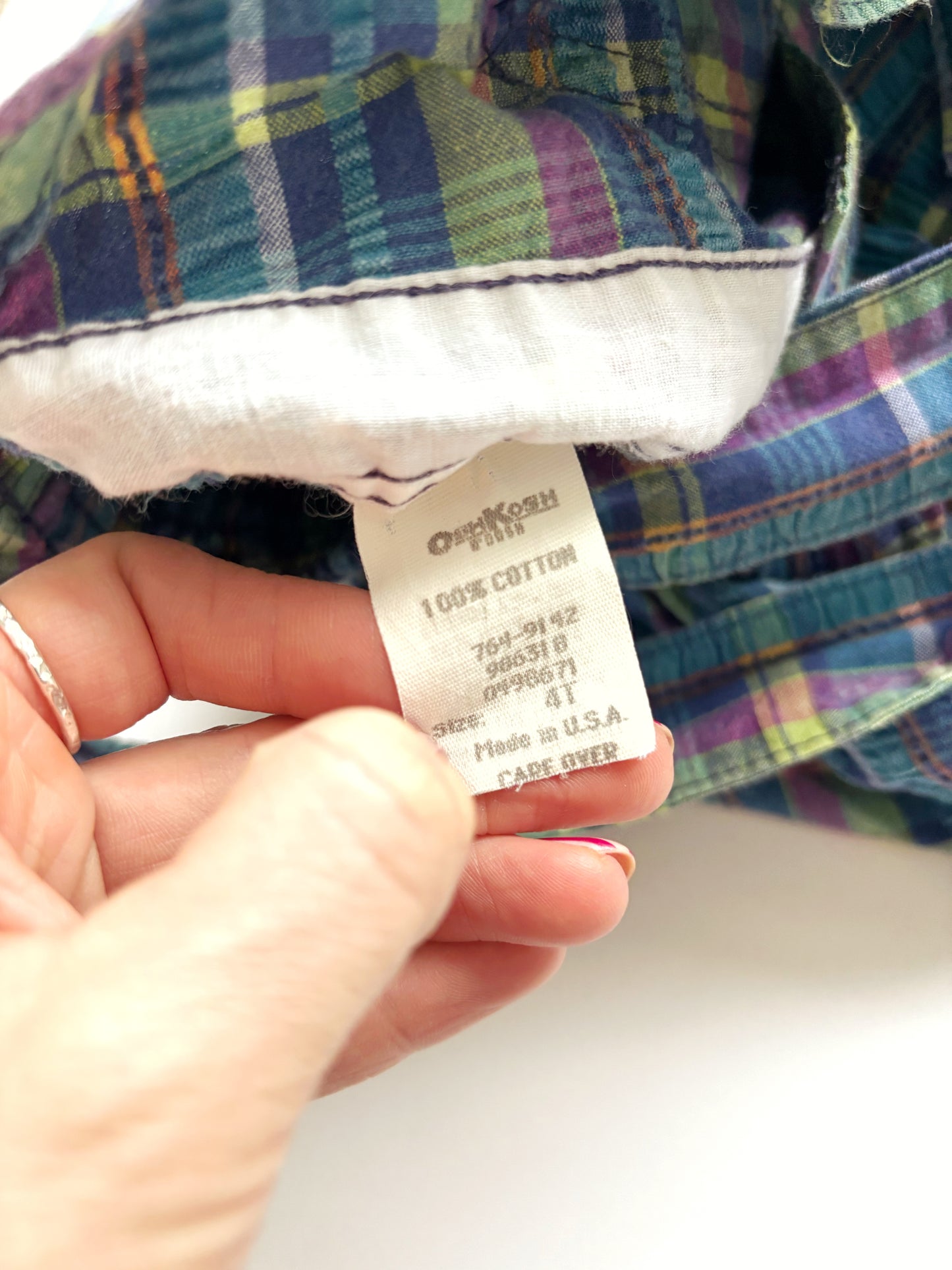 Vintage Oshkosh Shortalls Age 3-4 Years