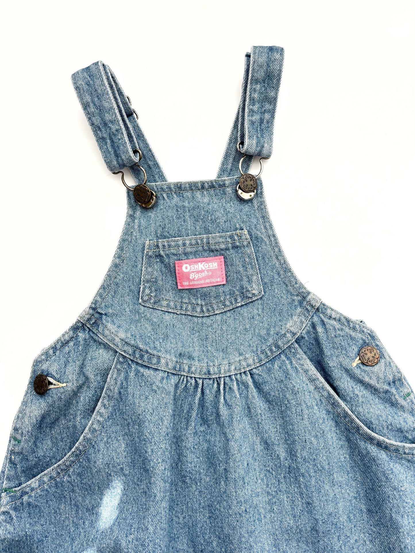 Oshkosh Denim Pinafore Dress Age 4 Years