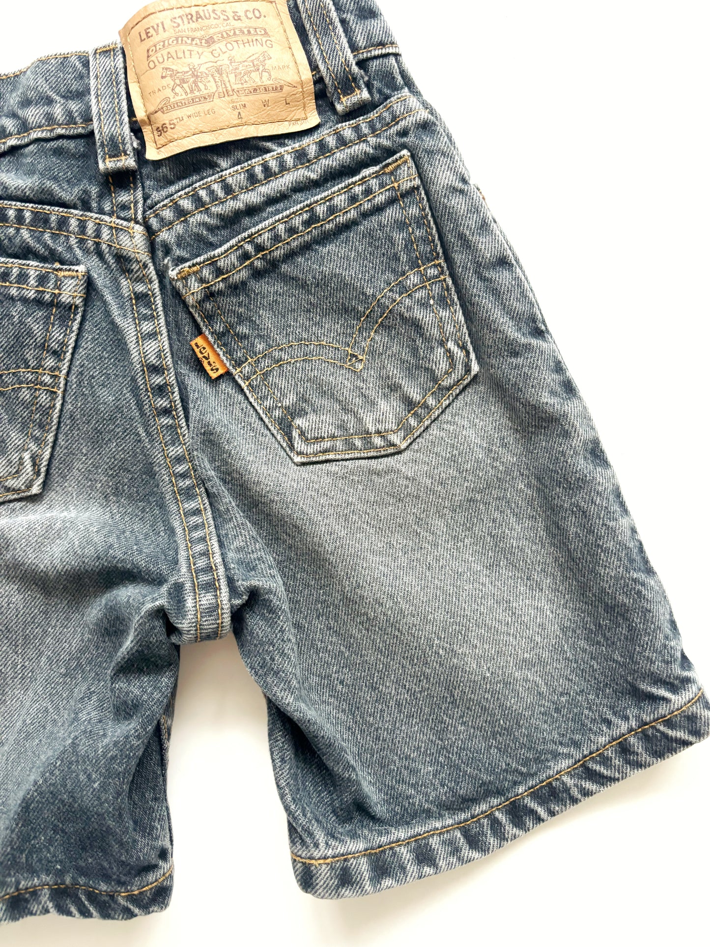 Vintage Orange Tab Little Levi’s Age 4 Years