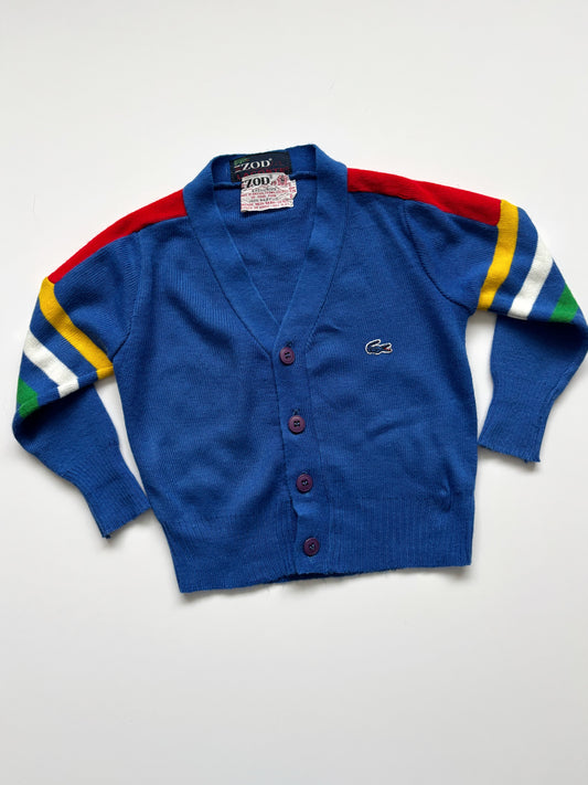 Vintage Izod Lacoste Cardigan *Rare* Age 2 Years